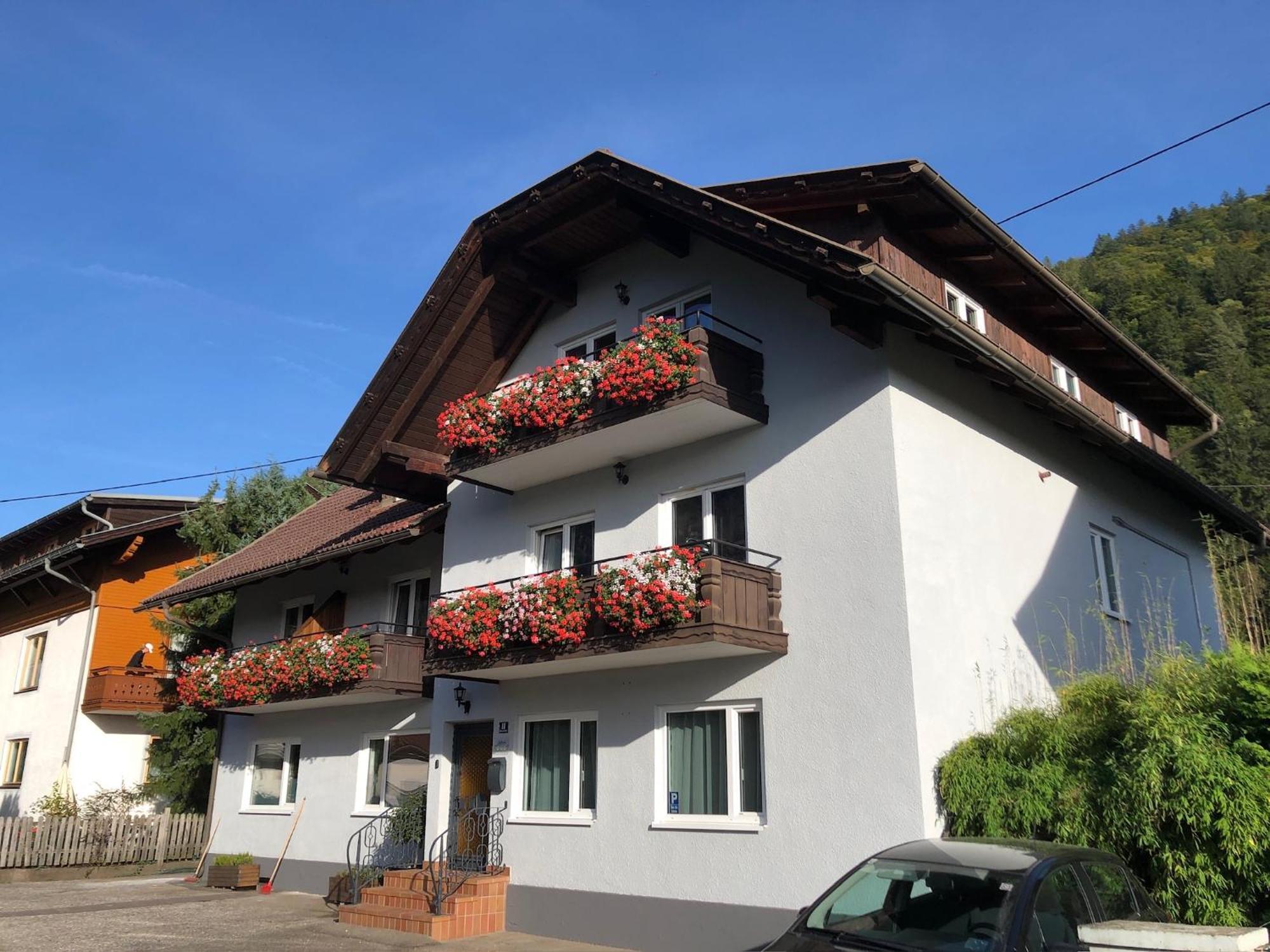 Appartement Zirbenduft Ferienhaus Fuenf Sinne 도브리아흐 외부 사진